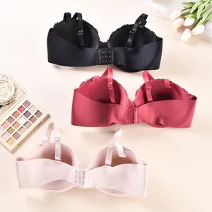 Fardly Tùy Chỉnh Sexy Áo Lót Liền Mạch Nẹp Mềm Bralette Ren Thanh Rắn Màu Vest Thoáng Khí Đồ Lót Phụ Nữ Brassiere Thân mật - Product Image 4