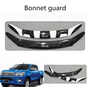 Accesorios para el Sistema de Carrocería Automotriz, Diseño Moderno, Material ABS Negro, Estilo de Lujo, Protector de Capó, Placa Protectora Delantera - Product Image 3