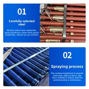 Manufacturer of adjustable galvanized and <b>spray</b>-coated steel supports for European and Chinese-<b>style</b> subway construction - Product Image 4