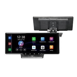 Monitor CarPlay Smart Touch-Key da 10.26'' con Funzione <span class=keywords><strong>di</strong></span> Risposta/Effettuazione Chiamate BT, Dispositivo <span class=keywords><strong>di</strong></span> Navigazione Portatile, Supporto per Scheda TF, Riproduzione <span class=keywords><strong>di</strong></span> Musica/<span class=keywords><strong>Film</strong></span> - Product Image 1