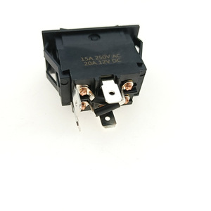 KCD2-7-203 Rocker Switch Automotive Fog <b>Light</b> Switch Double Reset ABS <b>Shell</b> Dust Proof 100000 Cycle Life - Product Image 3