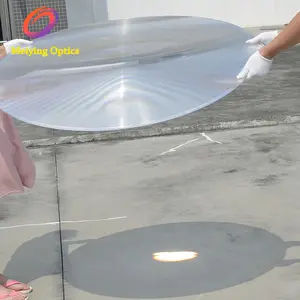 Dia 1100毫米圆形PMMA材料斑点菲涅耳透镜，用于装饰展览太阳能集热器的大型菲涅耳透镜