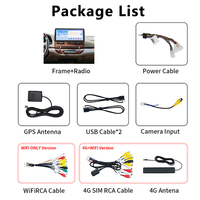 Lecteur audio de voiture Android 12,3 pouces WIFI 4G DSP Carplay MP5 Vidéo Stéréo GPS Navigation pour Toyota Camry 2000 2001 2002 2003