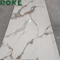 ROKE Fabrication professionnelle pour feuille de marbre UV Pvc/panneau mural en pvc