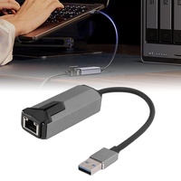 Adaptateur Ethernet USB 3.0 vers RJ45 5G, carte réseau filaire 5000 Mbps, en alliage d'aluminium, sans pilote, Plug and Play pour ordinateur portable