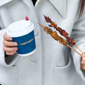 Papier d'emballage pour barbecue en PE de qualité alimentaire, antiadhésif, résistant à la graisse, écologique, avec logo personnalisé en gros, pour gâteaux, kebab, imperméable - Product Image 2