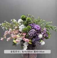 Dekorasi Bunga Mawar Gantung Bola Hydrangea untuk Pusat Pernikahan, Dekorasi Hotel, dan Pusat Perbelanjaan
