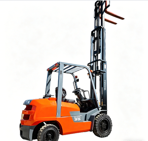 Chariot élévateur à fourche GPL d'occasion Toyota 3,5 tonnes 4,8 mètres avec moteur et boîte de vitesses - Poids 4500 kg - Matériel d'occasion - Product Image 1