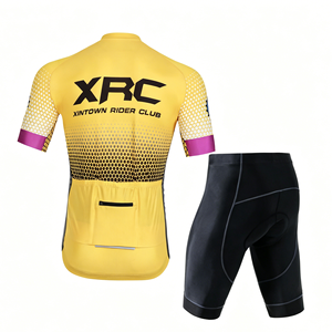Hornet Design Cycling Set Unisex OEM Custom Logo Jersey Adjustable Pad Shorts Summer Breathable <b>Road</b> Mountain Bike Wear for Men - Product Image 2