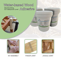 Colle blanche de haute qualité à base d'eau, adhésif pour bois imperméable D3, colle d'assemblage pour la lamination des panneaux de porte