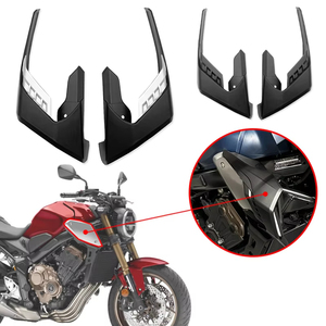 Accesorios protectores de ala de motocicleta para <span class=keywords><strong>Honda</strong></span> CB650R <span class=keywords><strong>CB650</strong></span> <span class=keywords><strong>R</strong></span> CB 650R 2018-2023, cubierta embellecedora de aleta de carenado de viento - Product Image 1