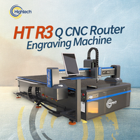 Máquina de Grabado CNC HT R3 Q con Husillo de 3.2KW 1-24000 RPM, Corte de Metal, Fácil de Operar, 1 Año de Garantía