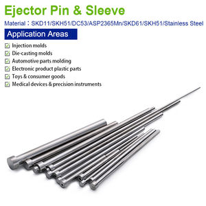 Nitruration sous vide de taille standard OEM <span class=keywords><strong>SKD61</strong></span> Goupille d'éjecteur Guide Goupilles d'éjecteur Manchon de goupille d'éjecteur - Product Image 3