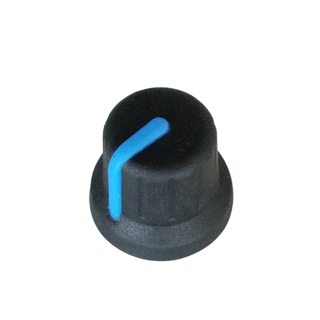 1016 D 18T shaft mixer knob rotary knob plastic control audio volume knob