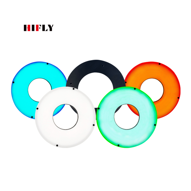 Cost-effective 100*40mm RGB Machine Vision High Uniform Ring Light for Industrial Camera