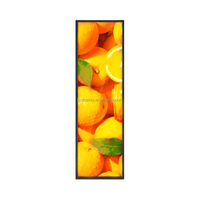 75 pouces barre étirée lcd écran numérique publicité moniteur personnalisable taille d'écran OEM ODM armoire dimension
