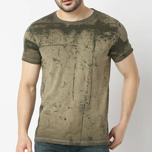 Camisetas de Verano para Hombre, Manga Corta, Cuello Redondo, Casuales, 100% Algodón, Color Sólido, Secado Rápido, Transpirables, Personalizables - Product Image 1