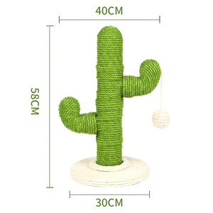 Su misura di alta qualità gatto arrampicata albero sicuro e stabile Pet giocattolo semplice gatto albero con la palla - Product Image 6
