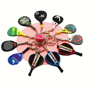 Llaveros Metálicos con Mini Raquetas y Pelotas de <span class=keywords><strong>Ping</strong></span> Pong Wsnbwye para Amantes del Deporte, Organizador de Llaves, Regalo, Sublimación, Fan, <span class=keywords><strong>Anime</strong></span> - Product Image 1