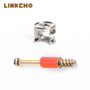 LINKCHO tres en uno para conector de muebles <span class=keywords><strong>Minifix</strong></span>, <span class=keywords><strong>perno</strong></span> de conexión Invisible De Leva excéntrica para accesorios de muebles de taller - Product Image 3