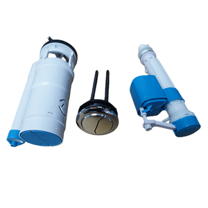 Accessoires de réservoir de toilettes au design moderne : Robinet de remplissage et robinet de chasse d'eau pour toilettes - Product Image 2