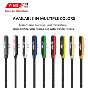 สาย USB C ไนลอนพรีเมียมเรืองแสง 240W ความยาวตามสั่ง ทนทาน ตัวสายถัก ใช้กับเครื่องสแกนบาร์โค้ดได้ เหมาะสำหรับเป็นของขวัญทางเทคโนโลยี - Product Image 3
