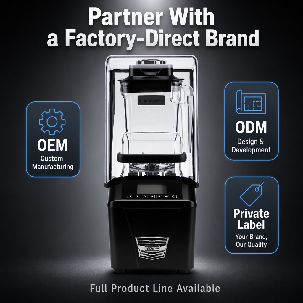Wholesale Professional Blender For Distributor - 32000 RPM Heavy Duty 1600W Motor Smoothie Juice Machine Tiered Pricing