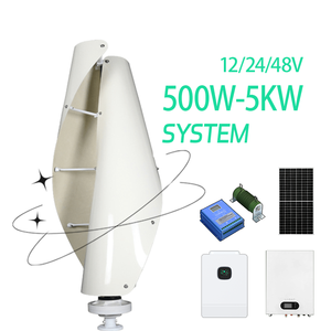 Generador Eólico de Eje Vertical en Espiral de 1KW, 2KW, 5KW para Techos - Product Image 4