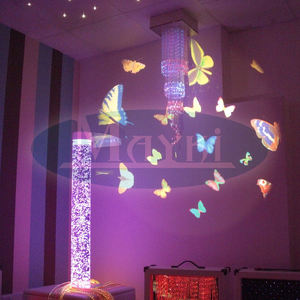 Attrezzatura per Terapia dell'Integrazione Sensoriale, Colonna Tubo a Bolle d'Acqua LED Interattiva Altezza 1,8m per Esigenze Speciali - Product Image 4