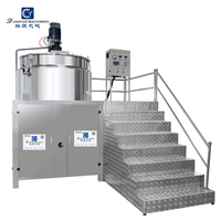 Mélangeur 500L pour la fabrication de shampoing, homogénéisateur de détergent liquide, cuve de mélange, mélangeur de liquides de lavage