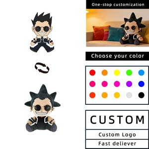 Hochwertiger 20-Zoll Premium-Plüschcharakter für die USA, Maßgefertigte 20cm Kpop Cool <span class=keywords><strong>Boy</strong></span> Anime-Plüschpuppe mit Brille - Product Image 6