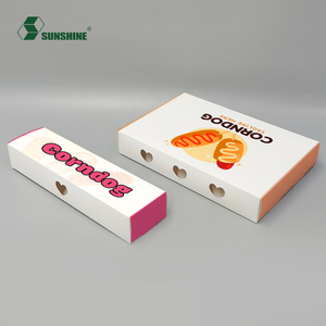 Caja de Papel Ecológica Personalizada con Recubrimiento UV y Brillo, Autoarmable, para Llevar, Ideal para Sushi, Corn Dog, Mochi, Donuts, Papas Fritas y Otros Alimentos - Product Image 3