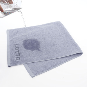 ผ้าเช็ดตัวคิม ไรอัน 70x140 ซม. ผ้าฝ้ายแท้ปักลาย ผ้าเช็ดตัวดูดซับน้ำสำหรับใช้ในบ้าน - Product Image 4