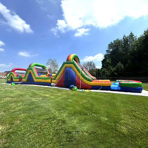 Parcours d'obstacles gonflable pour adultes et enfants, nouveau design, commercial, <span class=keywords><strong>pas</strong></span> <span class=keywords><strong>cher</strong></span>, pour événements en plein air - Product Image 3
