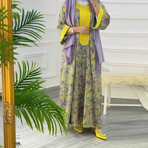 <span class=keywords><strong>Robe</strong></span> Abaya Islamique Longue à Manches Longues A-80 Dubaï Été, Maxi <span class=keywords><strong>Hijab</strong></span> Africain Diamant pour Femmes Musulmanes (2 Pièces) <span class=keywords><strong>avec</strong></span> <span class=keywords><strong>Hijab</strong></span> - Product Image 1