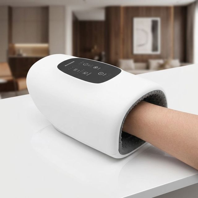 Wearable Hand Wellness Device with Heating Therapy, Professional Finger Care, High-Quality ABS+Silicone Build
