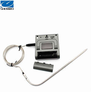 เทอร์โมมิเตอร์วัดอุณหภูมิอาหารแบบดิจิตอลกันน้ำสำหรับทำอาหารในครัว วัดอุณหภูมิเนื้อสเต็ก บาร์บีคิว พร้อมหัววัด - Product Image 4