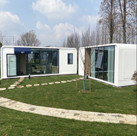 Maison Conteneur en Acier Extensible Moderne de Luxe Villa Détachable et Application Hôtelière avec Matériel de Panneau Sandwich