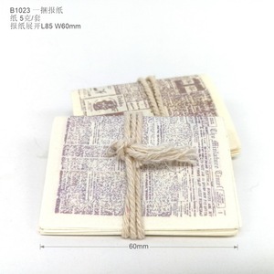 อุปกรณ์เสริม xim bjd [-ชุดหนังสือพิมพ์ภาษาอังกฤษโบราณ 10 เล่ม] อาหารจำลองขนาดเล็กและของเล่น - Product Image 2