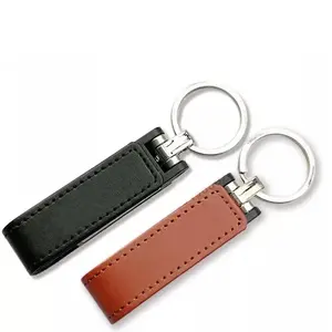 Clé USB en cuir avec logo personnalisé 4 Go 8 Go 16 Go 32 Go 64 Go, série cuir - Product Image 1