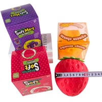Jouet de décompression alimentaire simulé, grande taille, rebond lent, ultra doux, durable, anti-stress, balles sensorielles pour enfants et adultes