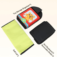 Novo Produto: Caixas de Armazenamento Flexíveis e Dobráveis Personalizáveis em Oxford para Crianças e Adolescentes, Caixa de Armazenamento de Brinquedos Destacável para Crianças