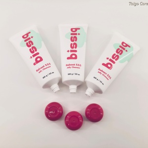 Tubo de Plástico Suave Personalizado de 30ml 50ml para Cosméticos, Cuidado de la Piel y Crema de Manos, Tubo con Tapa de Rosca y Sistema de Compresión - Product Image 3