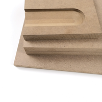 Panneau MDF personnalisable de 18 mm, panneau en fibre de bois plaqué mélamine pour armoires de cuisine, panneau mural en bois et planche à dessin pour artistes