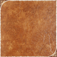 Carrelage de sol en céramique antidérapant de style briques rouges anciennes de Foshan, 40*40, pour balcon, véranda, cour