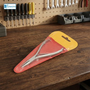 Coupe-ongles en acier inoxydable, outil de manucure portable, style classique, emballage en sachet refermable, haute qualité, fabrication sur mesure - Product Image 3