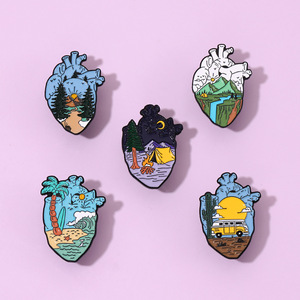 Pin <span class=keywords><strong>de</strong></span> Solapa Esmaltado Ocean Heart con Diseño Premium <span class=keywords><strong>de</strong></span> <span class=keywords><strong>Rosa</strong></span> y Mariposa <span class=keywords><strong>de</strong></span> <span class=keywords><strong>Van</strong></span> <span class=keywords><strong>Gogh</strong></span> para Médicos y Enfermeras, Pines <span class=keywords><strong>de</strong></span> Solapa <span class=keywords><strong>de</strong></span> Anatomía Esmaltados - Product Image 6