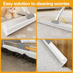 Adjustable Silicone <strong>Floor</strong> Scraper <strong>Squeegee</strong> Household Magic Broom Bathroom <strong>Squeegee</strong> Bathroom <strong>Floor</strong> Scraper Mop - Product Image 3