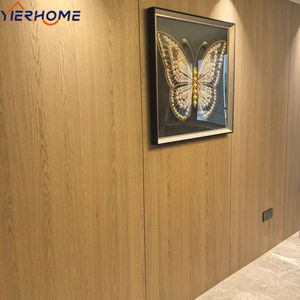 Revêtement mural en <span class=keywords><strong>placage</strong></span> de chêne, solution pour toute la maison |   Conception Gratuite de la Maison Entière avec Panneaux pour Salon/Chambre et Meubles en Bois Intégrés - Product Image 3