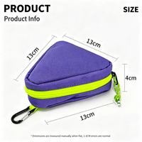Sac de rangement pour chaussures en polyester imperméable pliable et portable, pochette de voyage pour chaussures de sport - Durable et multifonction